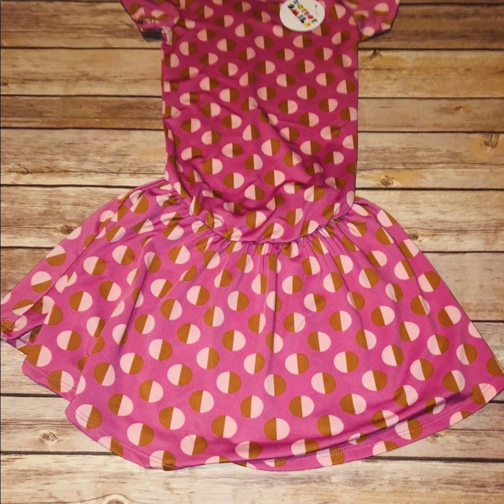Dot dot smile dress NWT size 3/4